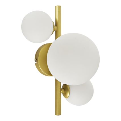 Brilagi - Applique a LED MILLA 3xG9/3W/230V oro/bianco
