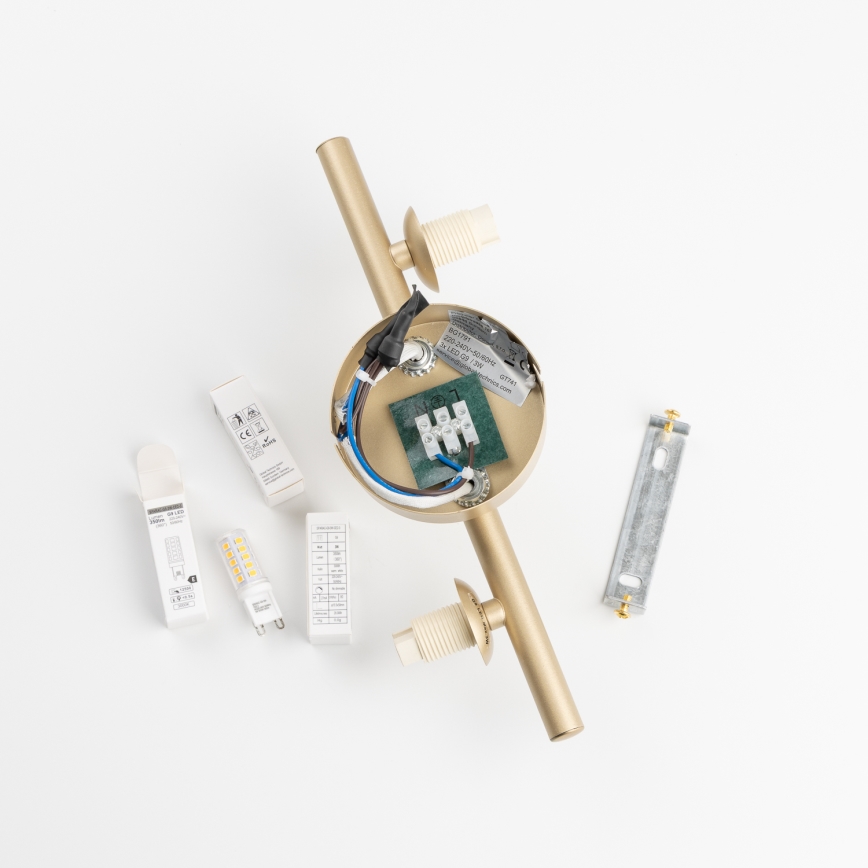 Brilagi - Applique a LED MILLA 3xG9/3W/230V oro