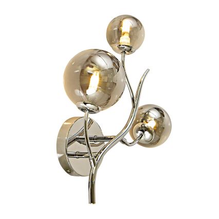 Brilagi - Applique a LED MISTEL 3xG9/3W/230V cromo lucido/fumé