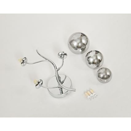 Brilagi - Applique a LED MISTEL 3xG9/3W/230V cromo lucido/fumé