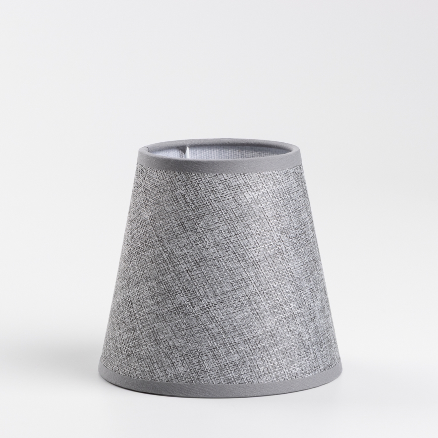 Brilagi - LED Lampada flessibile da muro NUBILA 1xE27/25W/230V + LED/3W ottone/grigio