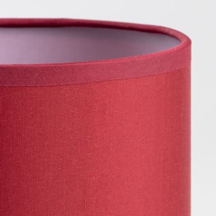 Brilagi - LED Lampada flessibile da muro NUBILA WOOD 1xE27/25W/230V + LED/3W quercia/Pompeiana rosso