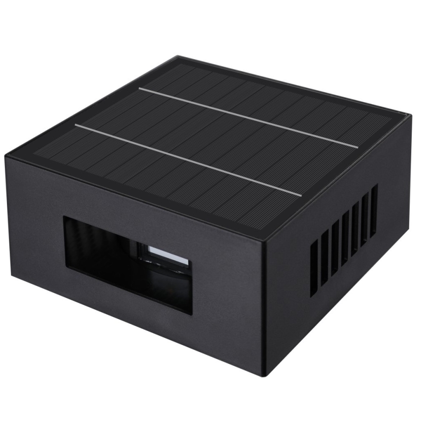 Brilagi - Applique a LED solare BLOCK LED/2W/3,7V IP44