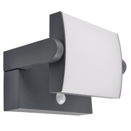 Brilagi - Applique a LED solare con sensore ANKLE LED/10W/3,7V 3000 mAh 3000K IP65 antracite