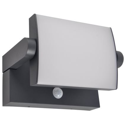 Brilagi - Applique a LED solare con sensore ANKLE LED/10W/3,7V 3000 mAh 4000K IP65 antracite
