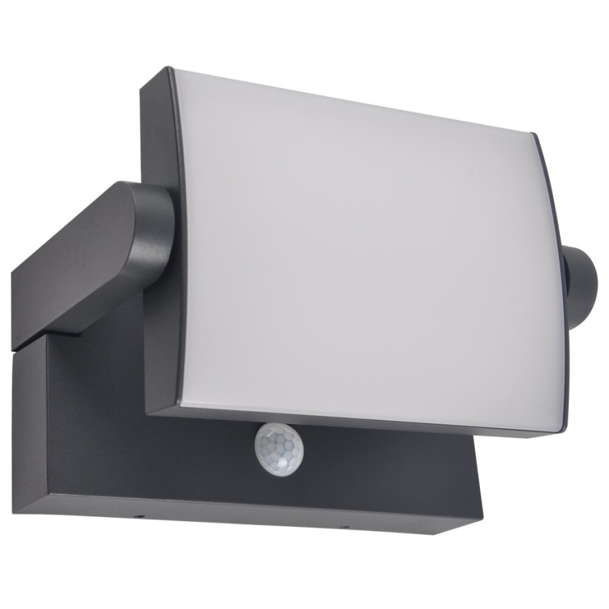 Brilagi - Applique a LED solare con sensore ANKLE LED/10W/3,7V 3000 mAh 4000K IP65 antracite