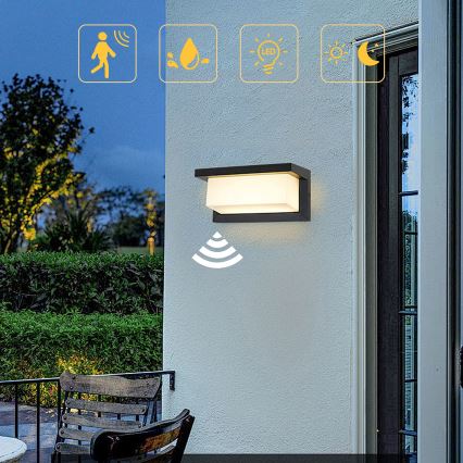 Brilagi - Applique a LED solare con sensore BRICKY LED/5W/6V IP65