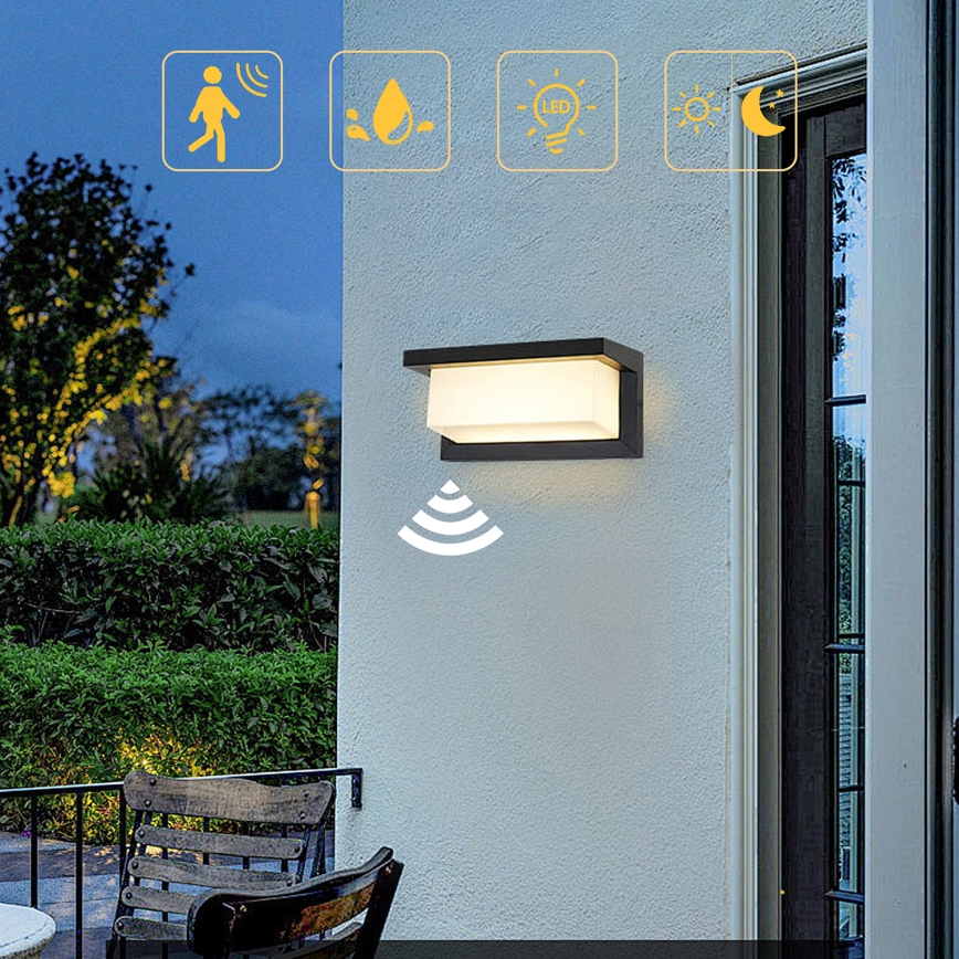 Brilagi - Applique a LED solare con sensore BRICKY LED/5W/6V IP65