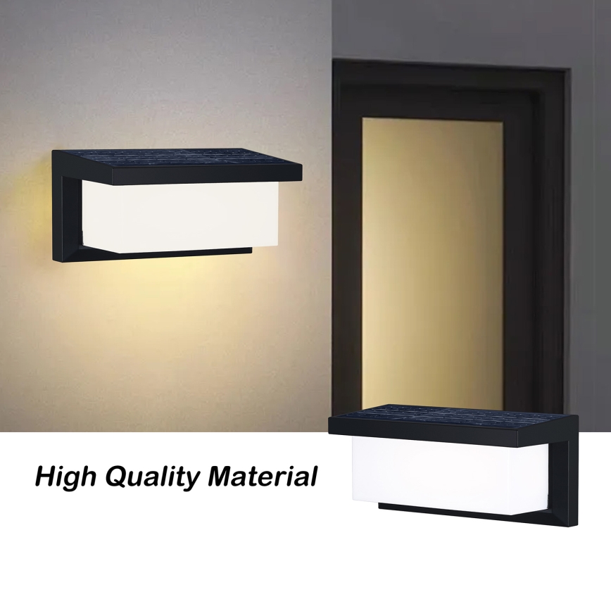 Brilagi - Applique a LED solare con sensore BRICKY LED/5W/6V IP65