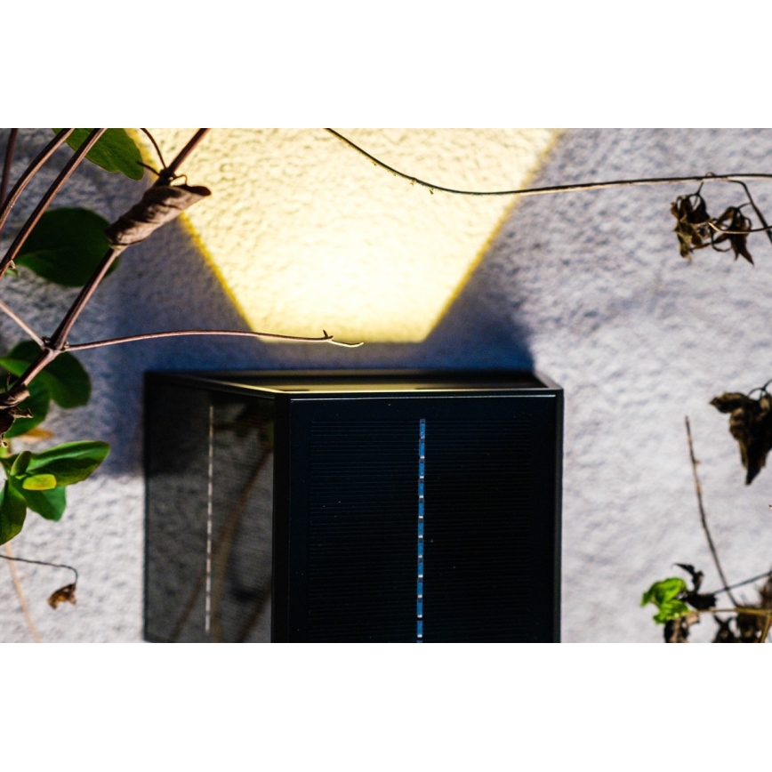 Brilagi - Applique a LED solare con sensore SOLAR CUBE LED/2W/3,2V 1300 mAh IP54