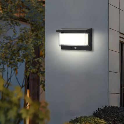 Brilagi - Applique a LED solare con sensore SOLE LUME LED/10W/3,7V 4000 mAh IP44