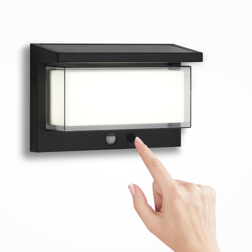 Brilagi - Applique a LED solare con sensore SOLE LUME LED/10W/3,7V 4000 mAh IP44