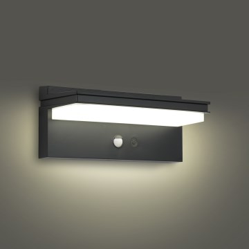 Brilagi - Applique a LED solare con sensore SOLE SENSE LED/10W/3,7V 4000 mAh IP44