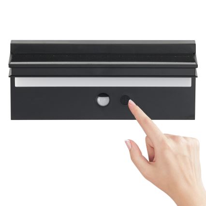 Brilagi - Applique a LED solare con sensore SOLE SENSE LED/10W/3,7V 4000 mAh IP44