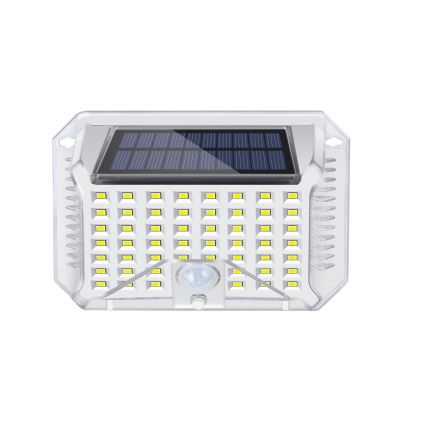 Brilagi - Applique a LED solare con sensore WALLIE LED/4W/5,5V 1200 mAh 6500K IP64 argento