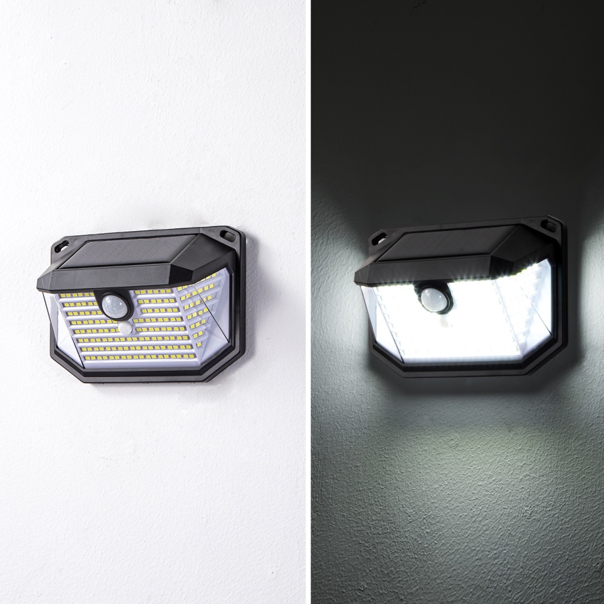 Brilagi - Applique a LED solare con sensore WALLIE LED/4W/5,5V 1200mAh 6500K IP65