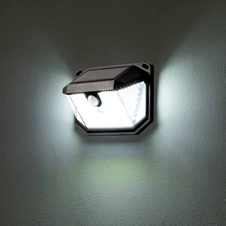 Brilagi - Applique a LED solare con sensore WALLIE LED/4W/5,5V 1200mAh 6500K IP65