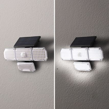 Brilagi - Applique a LED solare con sensore WALLIE LED/5W/5,5V 2400 mAh IP65