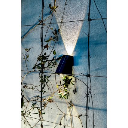 Brilagi - Applique a LED solare PYRAMID LED/2W/3,2V 1300 mAh IP54