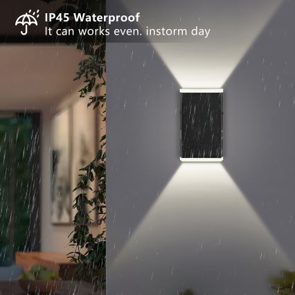 Brilagi - Applique a LED solare SOLE GUARD LED/2W/3,7V 2000 mAh IP45