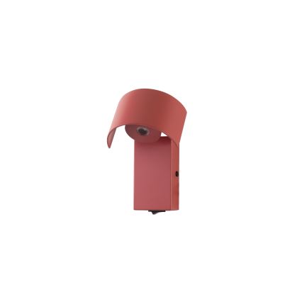 Brilagi - Applique a LED VASTO LED/3W/230V rosso bordeaux