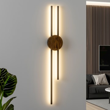 Brilagi - Applique a LED WOODY COLLINE LED/15W/230V 80 cm quercia