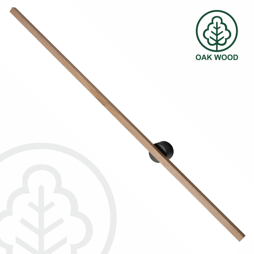 Brilagi - Applique a LED WOODY LINE LED/12W/230V 120 cm quercia
