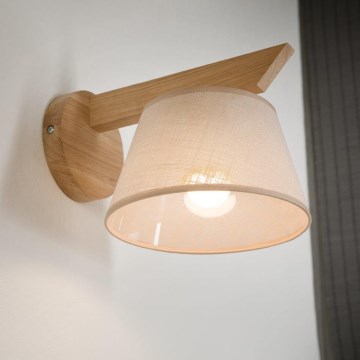 Brilagi - Applique ANTHONY 1xE14/40W/230V quercia/beige