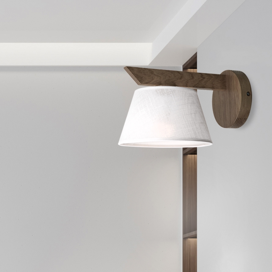 Brilagi - Applique ANTHONY 1xE14/40W/230V quercia/bianco