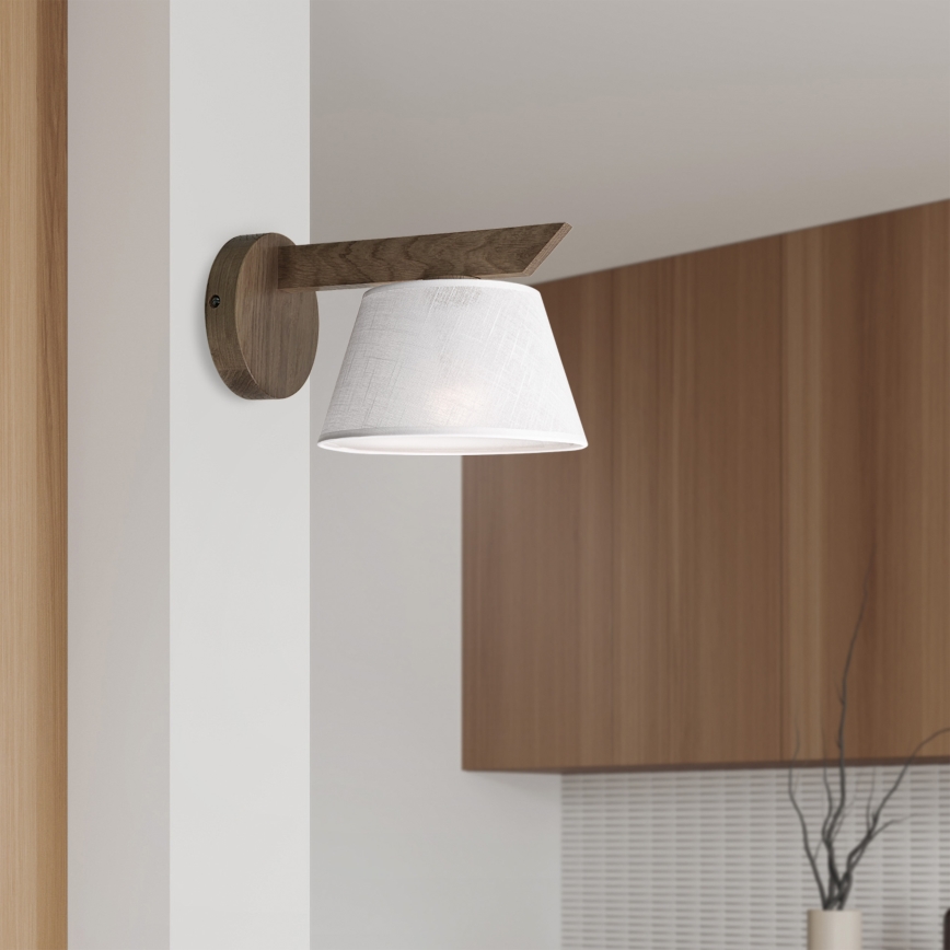 Brilagi - Applique ANTHONY 1xE14/40W/230V quercia/bianco