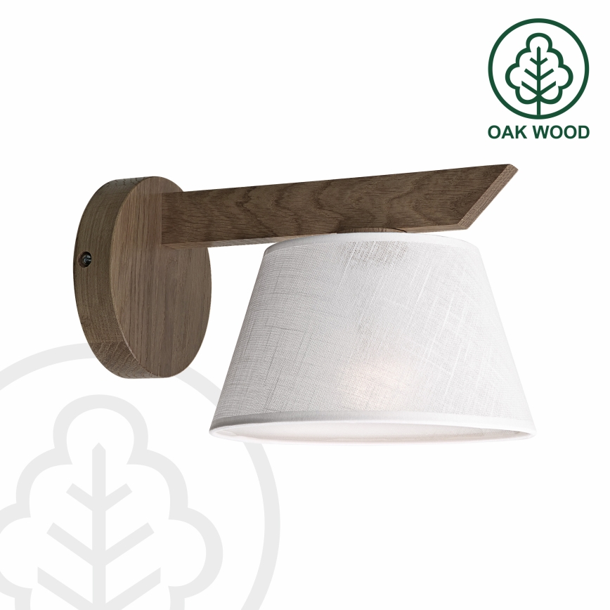 Brilagi - Applique ANTHONY 1xE14/40W/230V quercia/bianco
