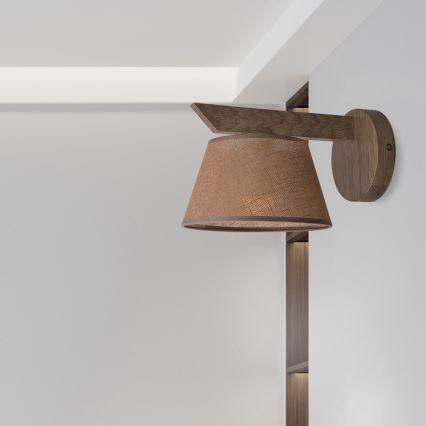 Brilagi - Applique ANTHONY 1xE14/40W/230V quercia/marrone