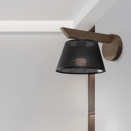 Brilagi - Applique ANTHONY 1xE14/40W/230V quercia/nero
