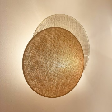Brilagi - Applique CIRCLES 1xE27/15W/230V 35x32 cm beige/color crema