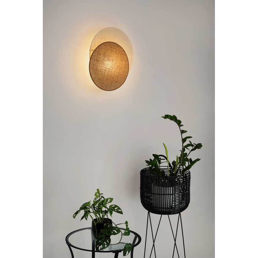 Brilagi - Applique CIRCLES 1xE27/15W/230V 45x45 cm beige/color crema