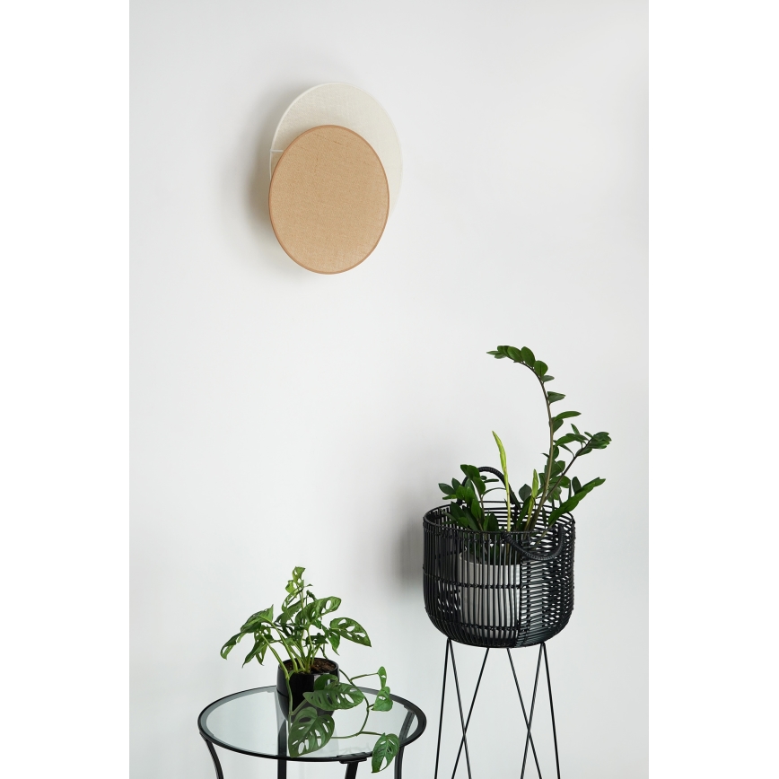 Brilagi - Applique CIRCLES 1xE27/15W/230V 45x45 cm beige/color crema