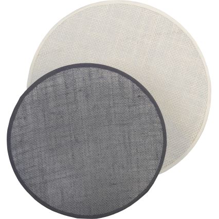 Brilagi - Applique CIRCLES 1xE27/60W/230V Ø 35 cm crema/grigio