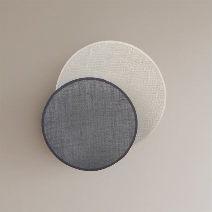 Brilagi - Applique CIRCLES 1xE27/60W/230V Ø 35 cm crema/grigio
