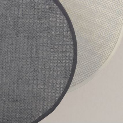 Brilagi - Applique CIRCLES 1xE27/60W/230V Ø 35 cm crema/grigio