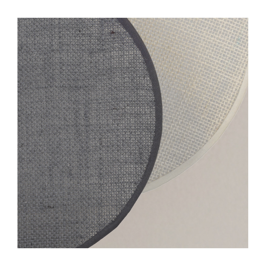 Brilagi - Applique CIRCLES 1xE27/60W/230V Ø 35 cm crema/grigio