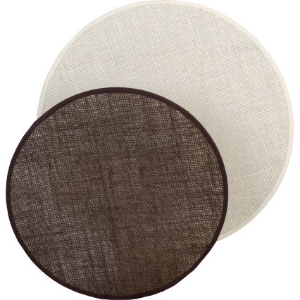 Brilagi - Applique CIRCLES 1xE27/60W/230V Ø 35 cm crema/marrone
