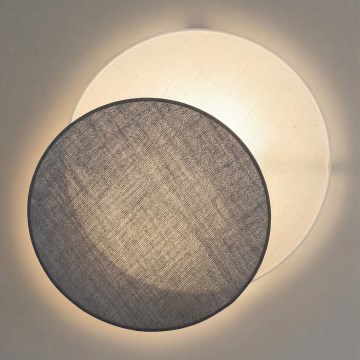 Brilagi - Applique CIRCLES 1xE27/60W/230V Ø 45 cm crema/grigio