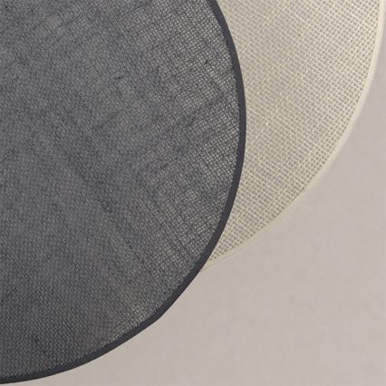 Brilagi - Applique CIRCLES 1xE27/60W/230V Ø 45 cm crema/grigio