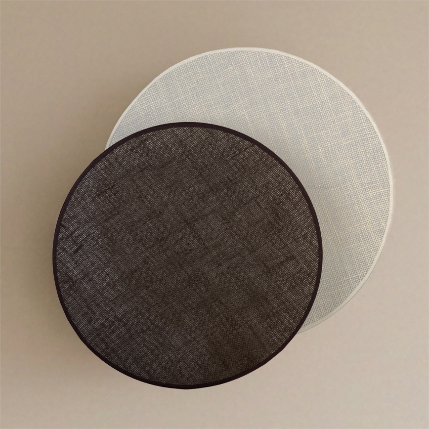 Brilagi - Applique CIRCLES 1xE27/60W/230V Ø 45 cm crema/marrone