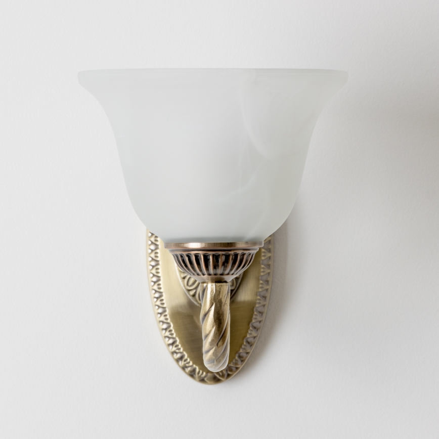 Brilagi - Applique CLASSIC 1xE27/60W/230V ottone