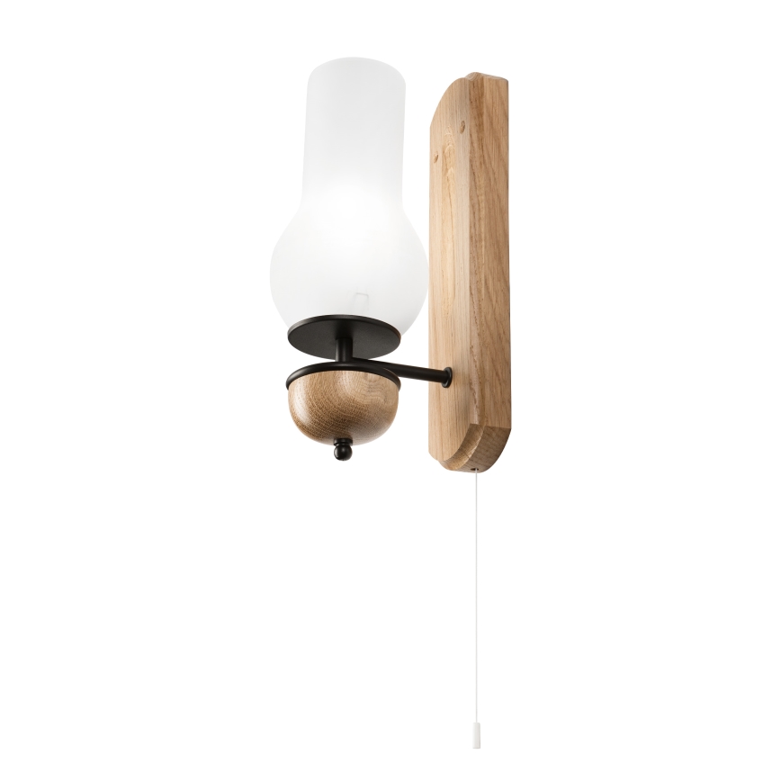 Brilagi - Applique COTTAGE 1xE14/40W/230V quercia/bianco