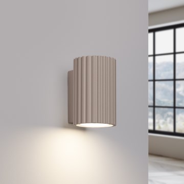 Brilagi - Applique CRESTO 2xGU10/10W/230V 10 cm taupe