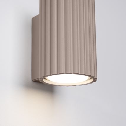 Brilagi - Applique CRESTO 2xGU10/10W/230V 10 cm taupe