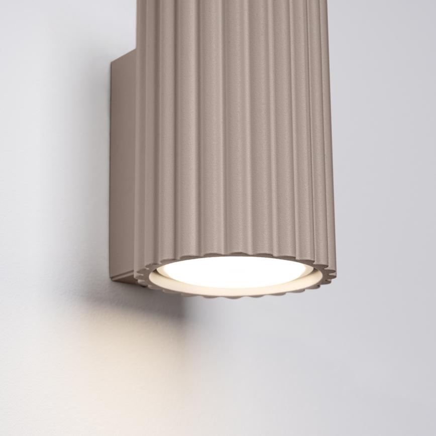 Brilagi - Applique CRESTO 2xGU10/10W/230V 10 cm taupe