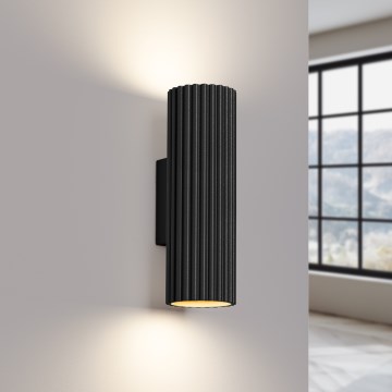 Brilagi - Applique CRESTO 2xGU10/10W/230V 20 cm nero